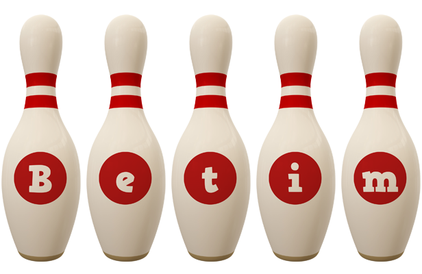 Betim bowling-pin logo