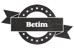 Betim grunge logo