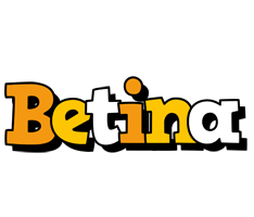 Betina cartoon logo