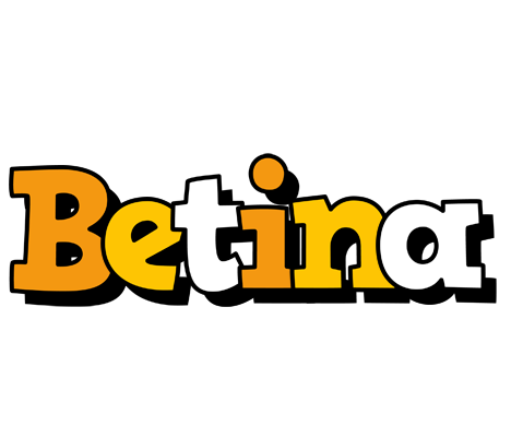 Betina cartoon logo