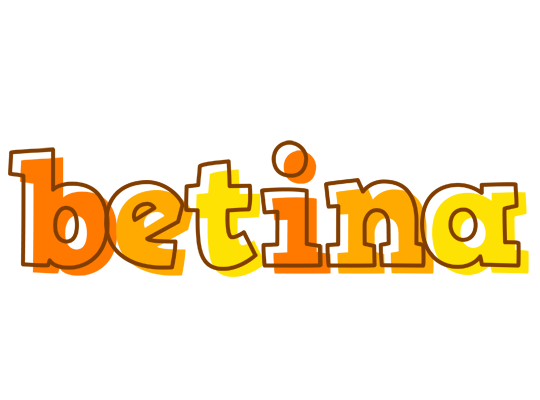 Betina desert logo