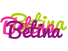 Betina flowers logo