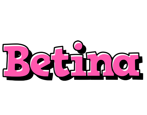 Betina girlish logo