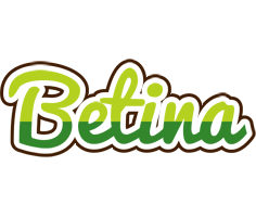 Betina golfing logo