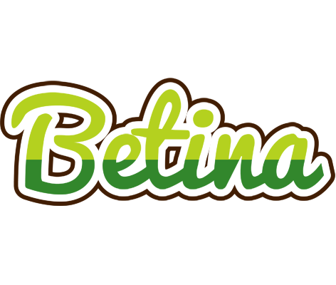 Betina golfing logo