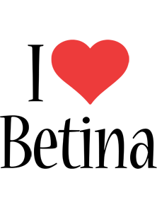 Betina i-love logo