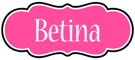 Betina invitation logo