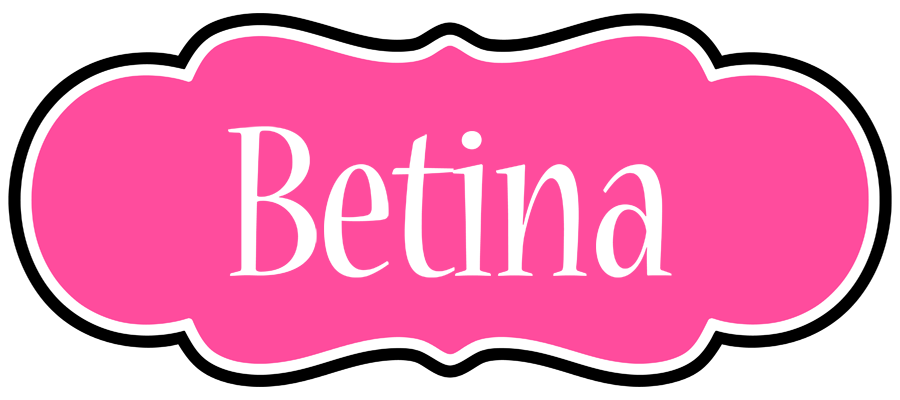 Betina invitation logo