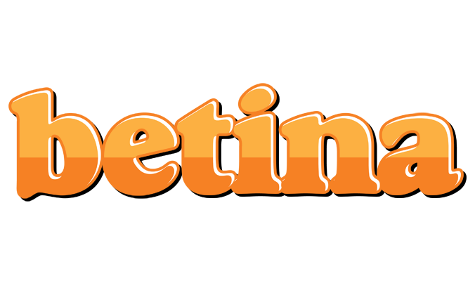 Betina orange logo