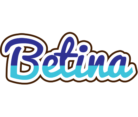 Betina raining logo