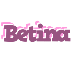 Betina relaxing logo