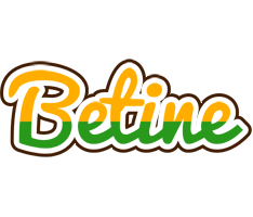 Betine banana logo