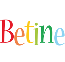 Betine birthday logo