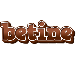 Betine brownie logo