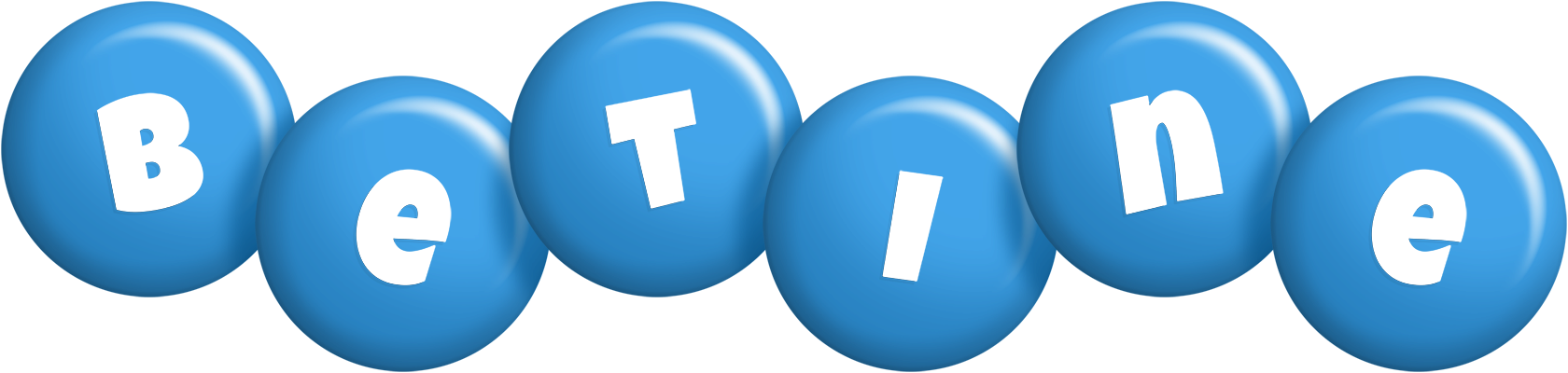 Betine candy-blue logo