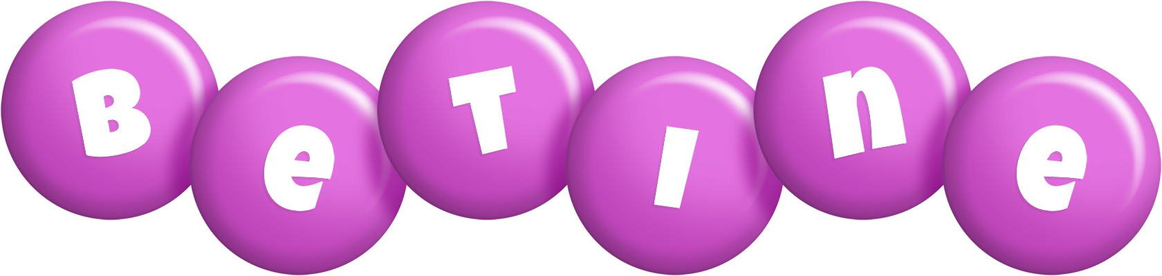 Betine candy-purple logo