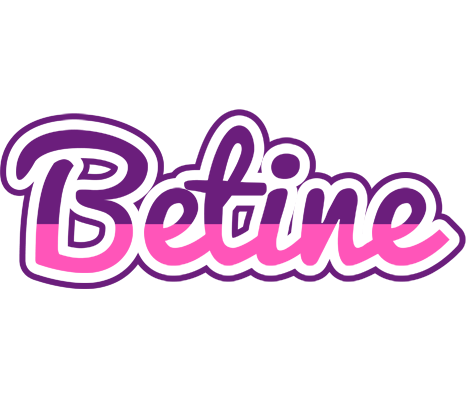 Betine cheerful logo