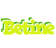 Betine citrus logo