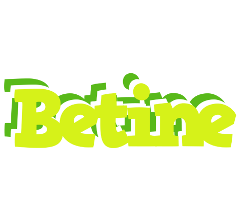 Betine citrus logo