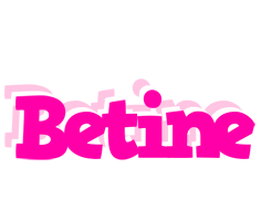 Betine dancing logo