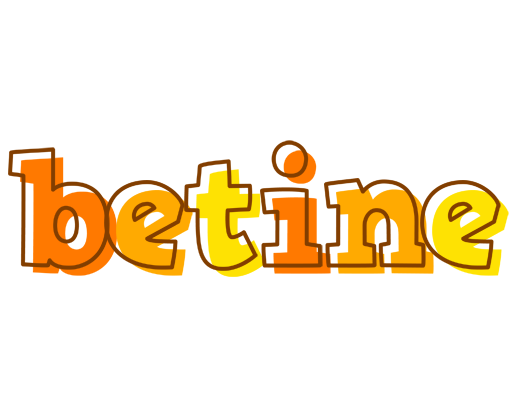 Betine desert logo