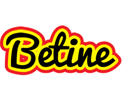 Betine flaming logo