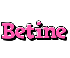 Betine girlish logo