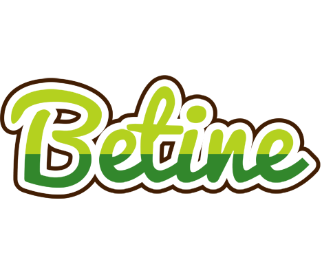 Betine golfing logo