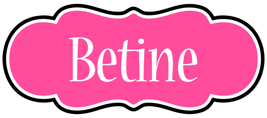 Betine invitation logo