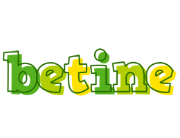 Betine juice logo