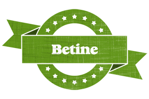 Betine natural logo