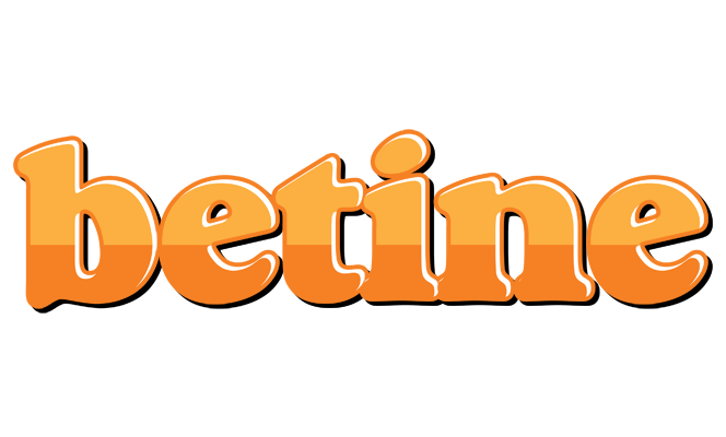 Betine orange logo