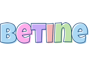 Betine pastel logo