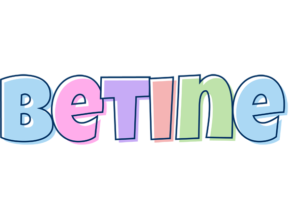 Betine pastel logo