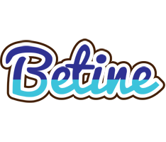 Betine raining logo