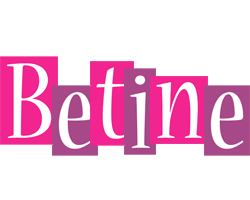 Betine whine logo