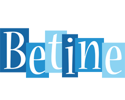 Betine winter logo