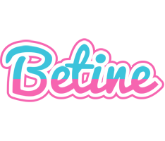 Betine woman logo