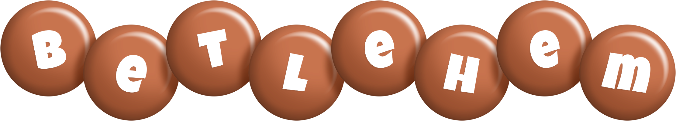 Betlehem candy-brown logo