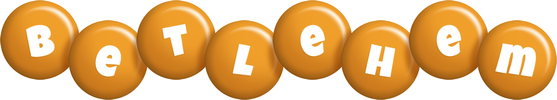 Betlehem candy-orange logo