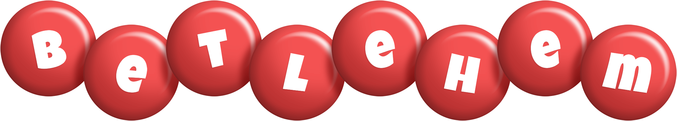 Betlehem candy-red logo