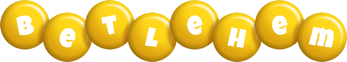 Betlehem candy-yellow logo