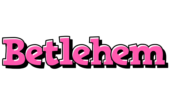 Betlehem girlish logo