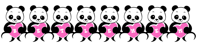 Betlehem love-panda logo