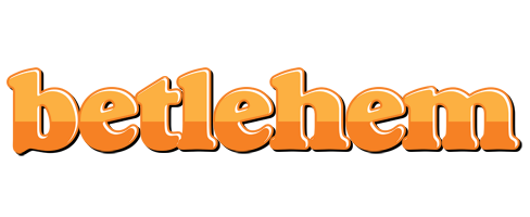 Betlehem orange logo