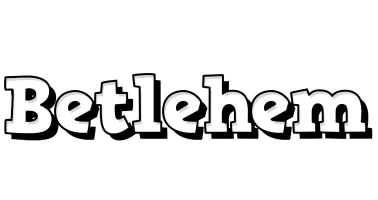 Betlehem snowing logo