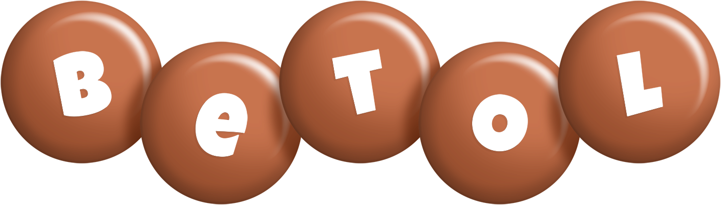 Betol candy-brown logo