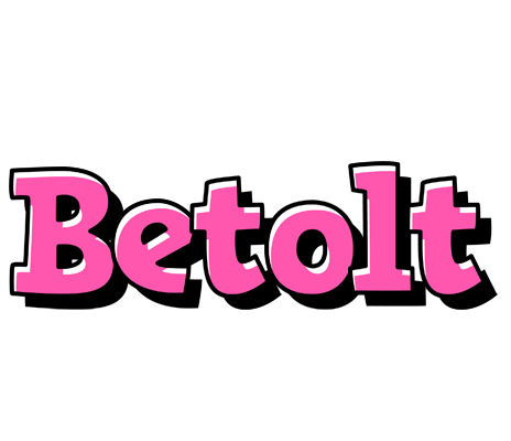 Betolt girlish logo