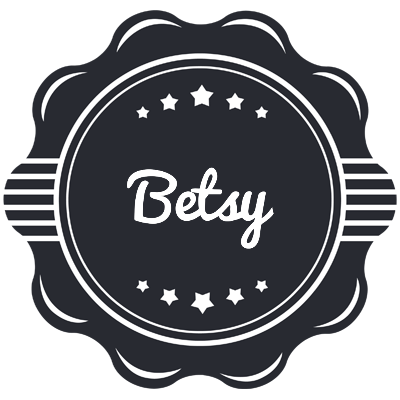 Betsy badge logo