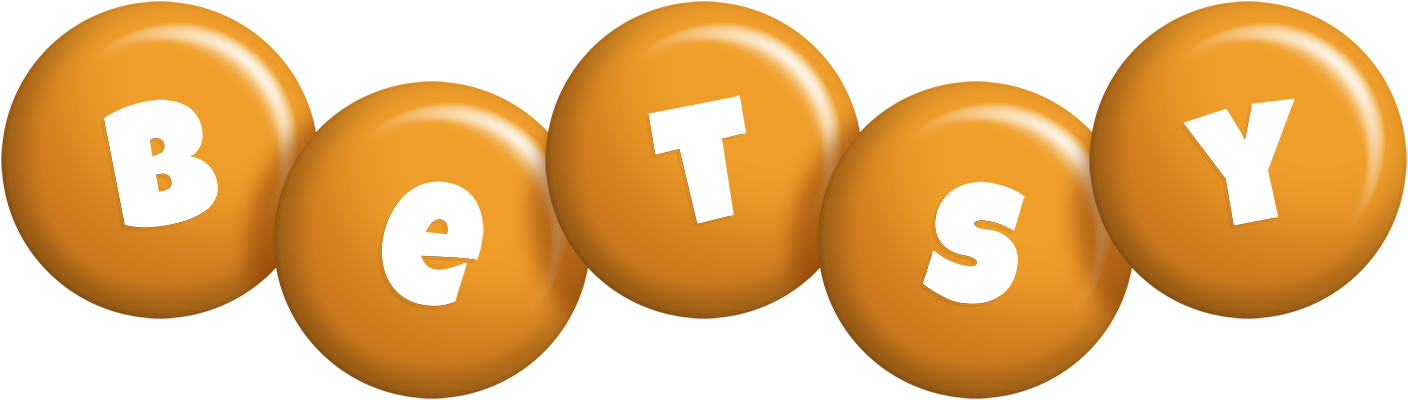 Betsy candy-orange logo